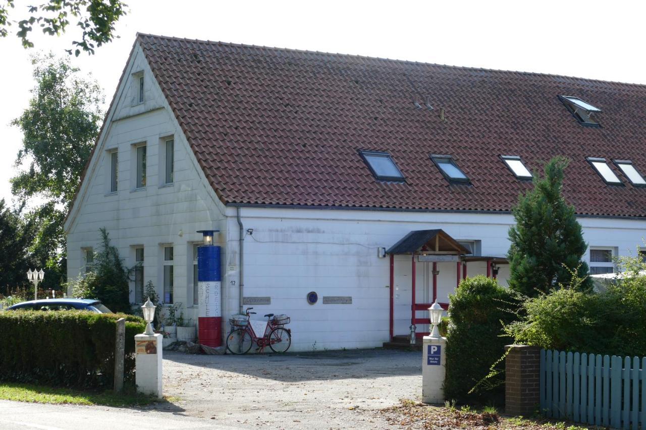 Ferien Wohnung -Leuchtturm Oldenswort Buitenkant foto