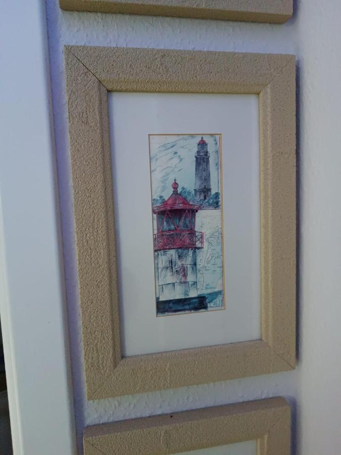 Ferien Wohnung -Leuchtturm Oldenswort Buitenkant foto